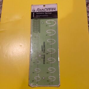 NIP Rapidesign #126 Isometric Springs Template